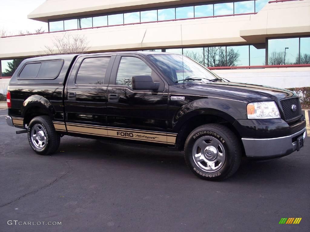 2006 F150 XLT SuperCrew - Black / Tan photo #15