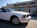 2008 Performance White Ford Mustang V6 Premium Convertible  photo #24