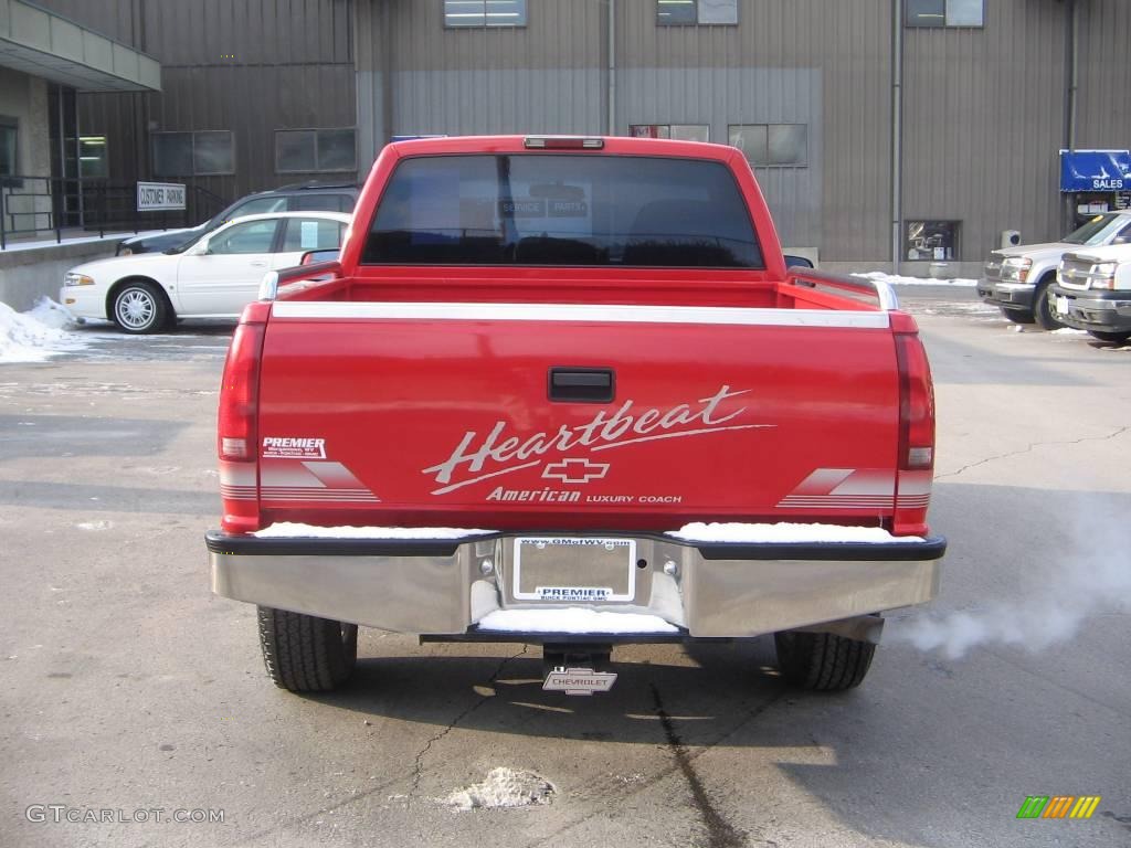 1996 C/K K1500 Cheyenne Regular Cab - Victory Red / Gray photo #5