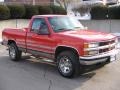 1996 Victory Red Chevrolet C/K K1500 Cheyenne Regular Cab  photo #8