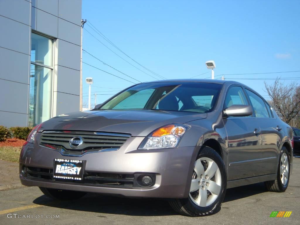 2008 Altima 2.5 S - Precision Gray Metallic / Charcoal photo #1