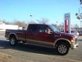 2008 Dark Copper Metallic Ford F350 Super Duty King Ranch Crew Cab 4x4  photo #14