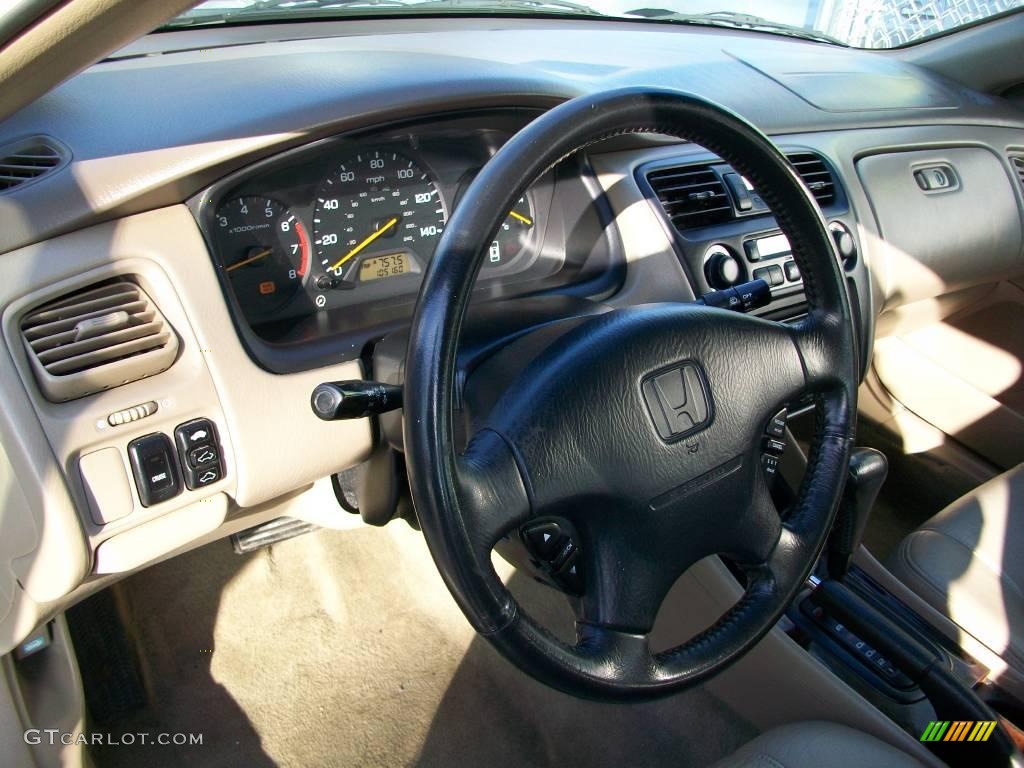 1999 Accord EX V6 Coupe - Taffeta White / Ivory photo #36