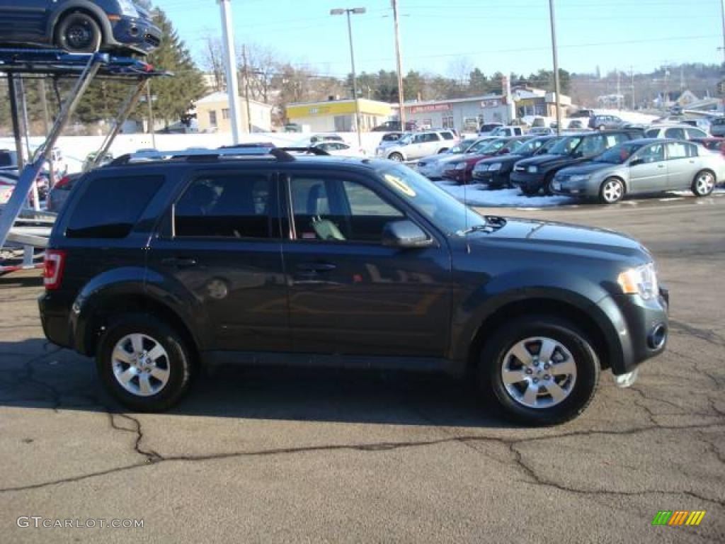 2009 Escape Limited V6 4WD - Black Pearl Slate Metallic / Charcoal photo #6