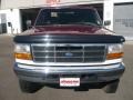 1996 Toreador Red Metallic Ford F250 XLT Extended Cab 4x4  photo #2