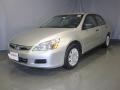 2007 Alabaster Silver Metallic Honda Accord Value Package Sedan  photo #1