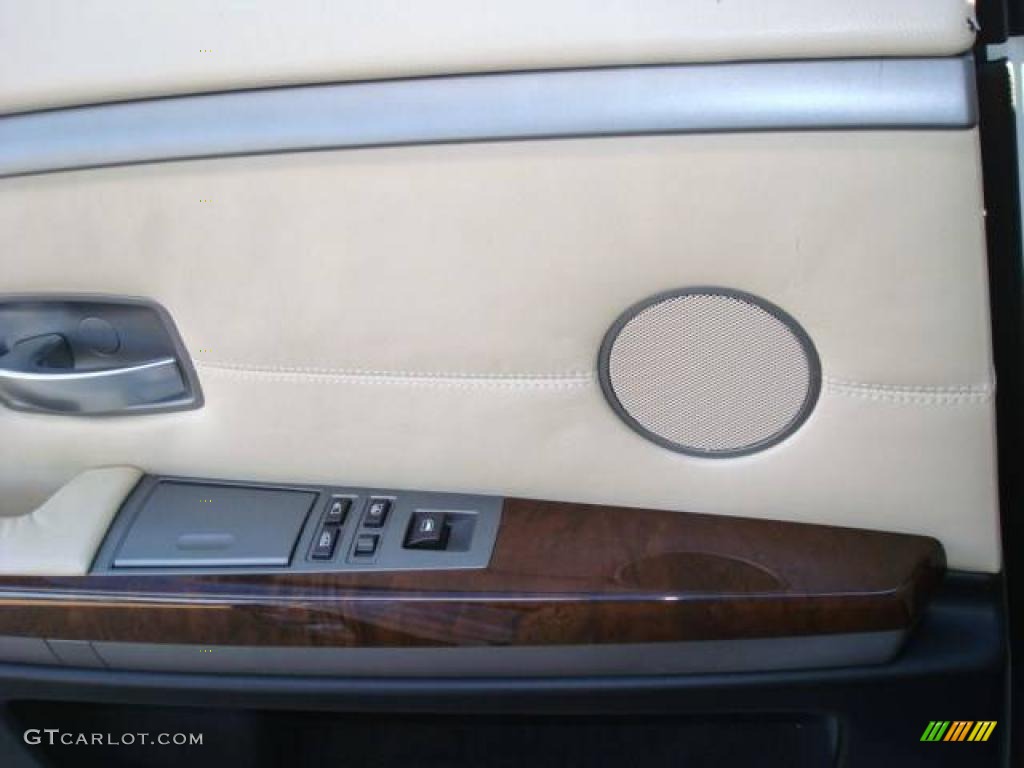 2003 7 Series 745Li Sedan - Alpine White / Dark Beige/Beige III photo #11