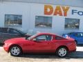 2010 Red Candy Metallic Ford Mustang V6 Premium Coupe  photo #2