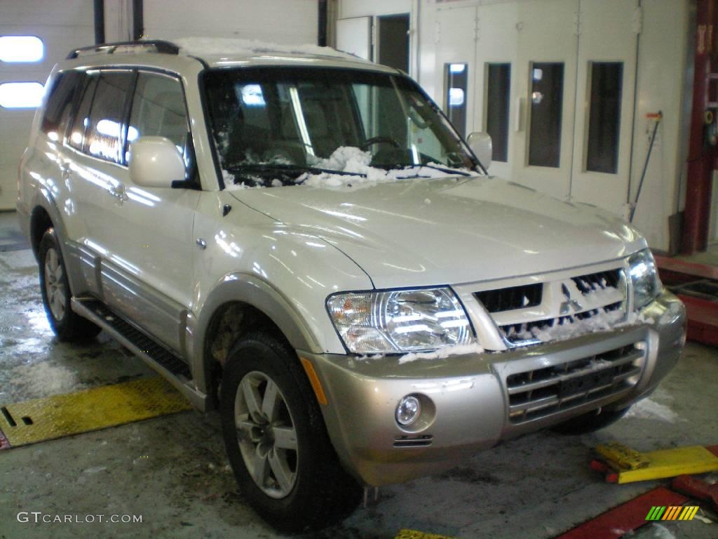 2006 Montero Limited 4x4 - Viking White / Tan photo #12