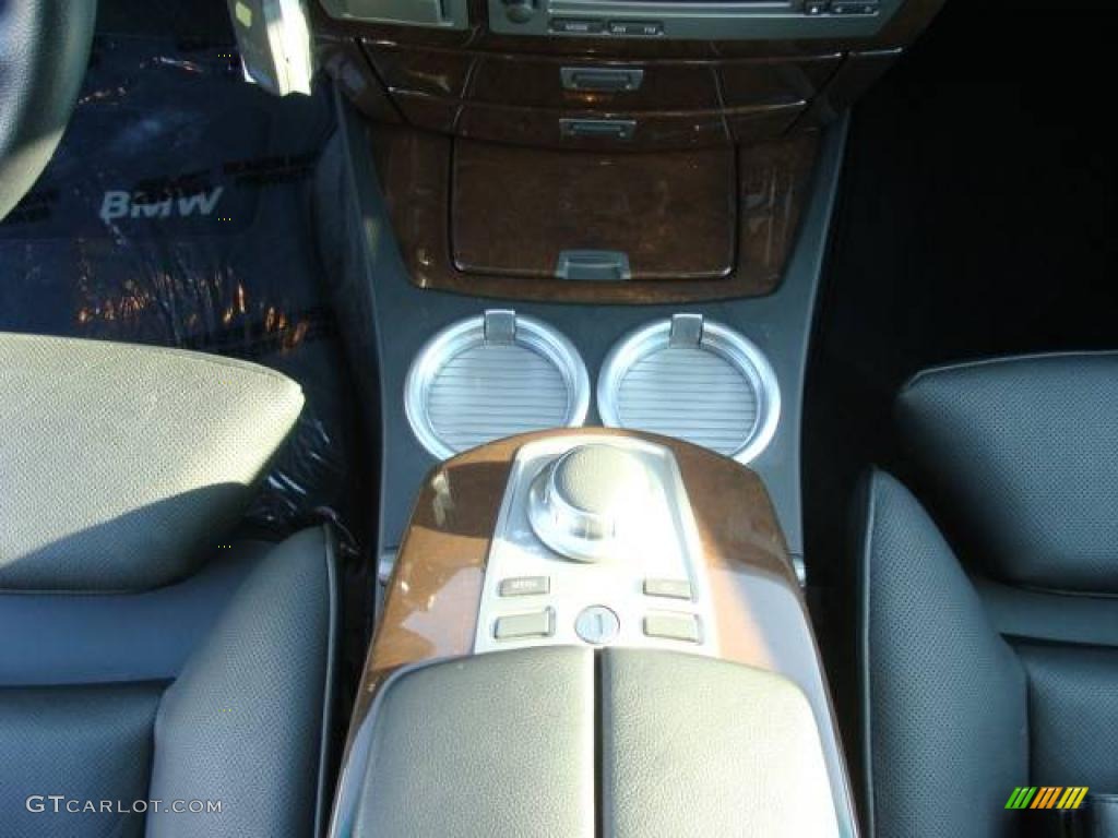 2006 7 Series 750i Sedan - Black Sapphire Metallic / Black/Black photo #16