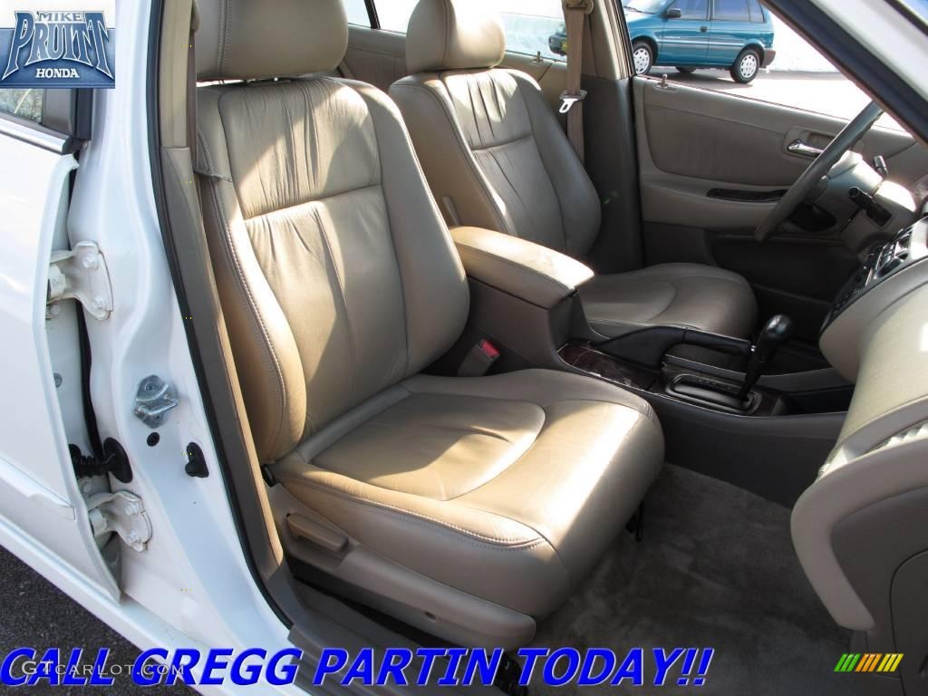 1998 Accord EX V6 Sedan - Taffeta White / Ivory photo #15