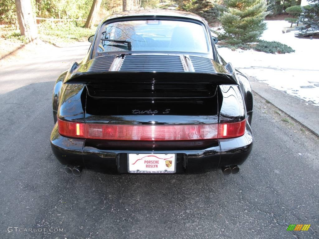1994 911 Turbo 3.6 - Black / Black photo #5