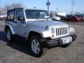 2008 Bright Silver Metallic Jeep Wrangler Sahara 4x4  photo #3