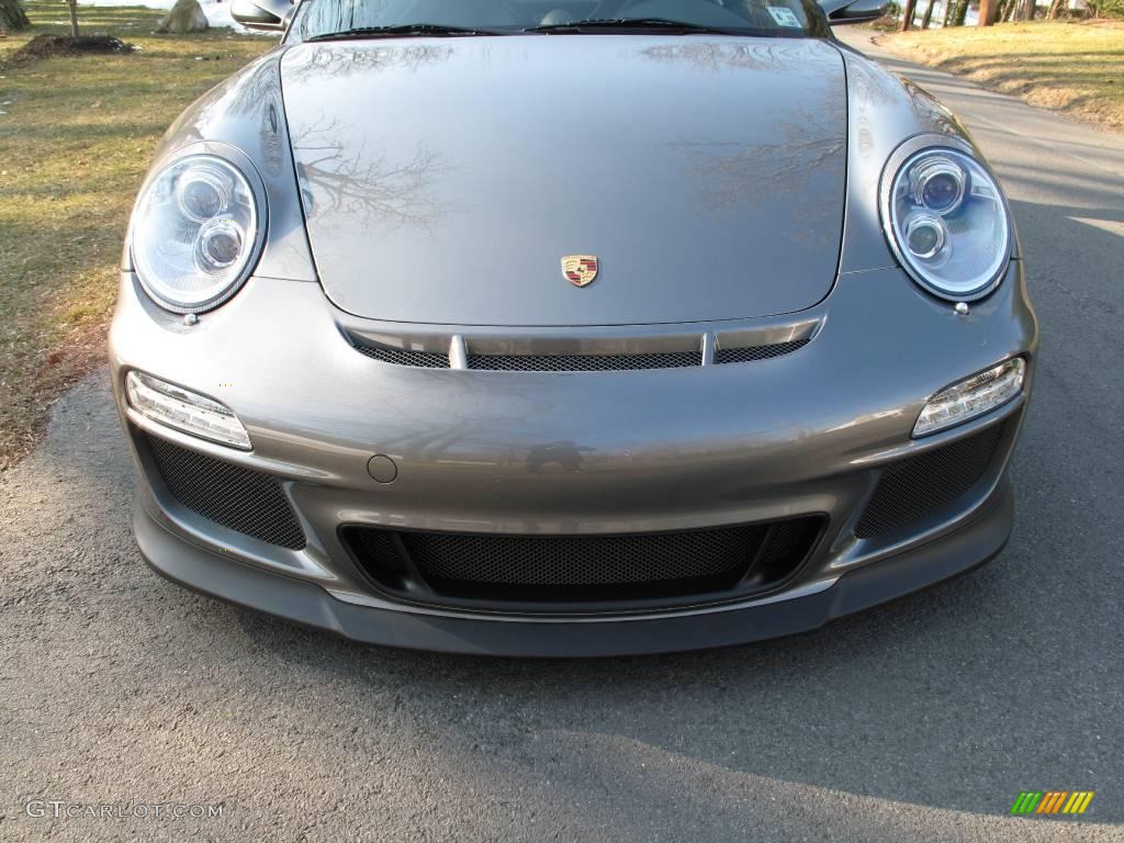 2010 911 GT3 - Meteor Grey Metallic / Black w/Alcantara photo #9