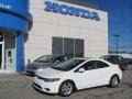 Taffeta White - Civic EX-L Coupe Photo No. 1