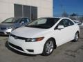 Taffeta White - Civic EX-L Coupe Photo No. 2
