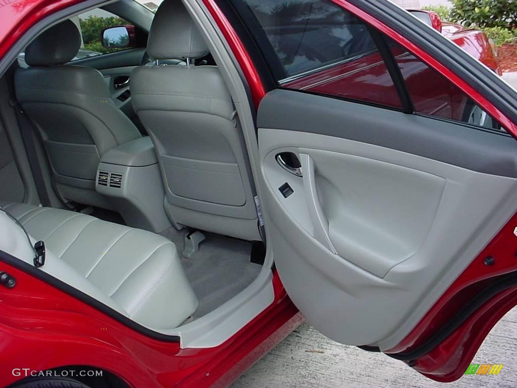 2007 Camry Hybrid - Barcelona Red Metallic / Ash photo #19