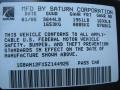 2005 Black Onyx Saturn ION 2 Quad Coupe  photo #21