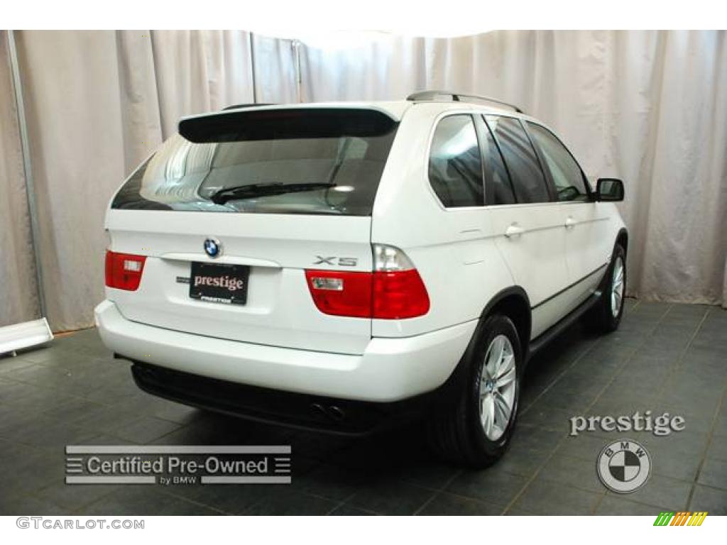 2006 X5 4.4i - Alpine White / Beige photo #4