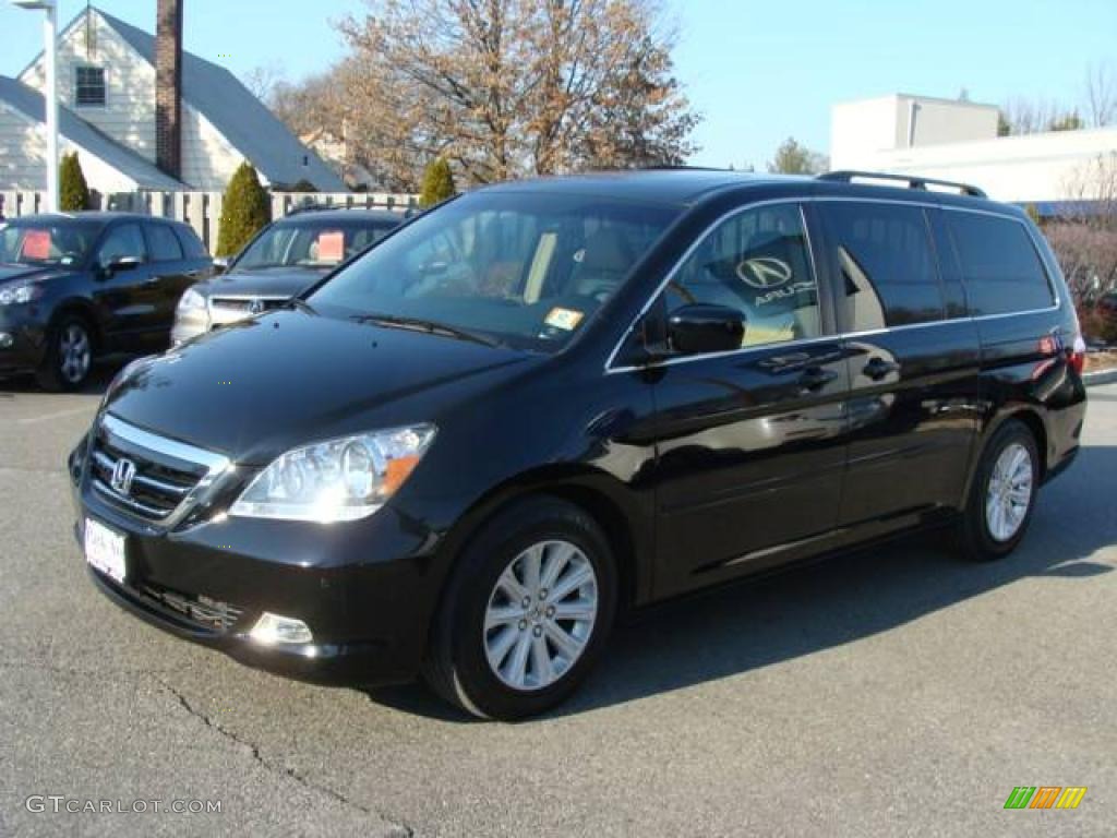 black honda van
