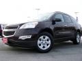 2009 Dark Cherry Metallic Chevrolet Traverse LS AWD  photo #5