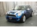 2009 Lightning Blue Metallic Mini Cooper S Hardtop  photo #1