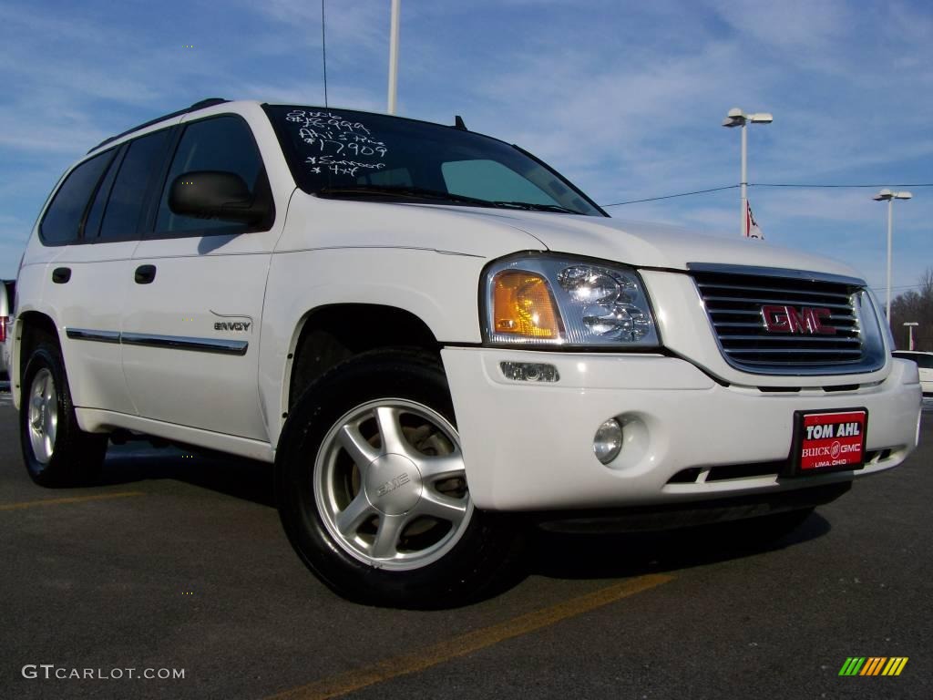 2006 Envoy SLE 4x4 - Summit White / Ebony Black photo #1