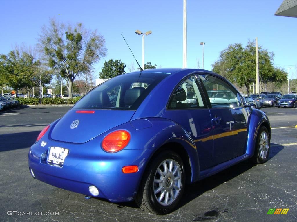 2004 New Beetle GLS Coupe - Galactic Blue Metallic / Black photo #13