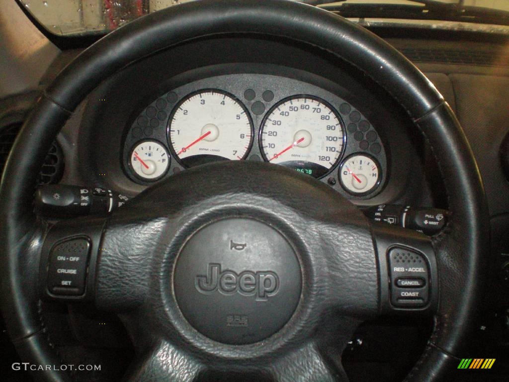 2004 Liberty Sport 4x4 - Timberline Green Pearl / Dark Slate Gray photo #5