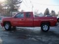 2009 Victory Red Chevrolet Silverado 1500 LT Extended Cab 4x4  photo #8