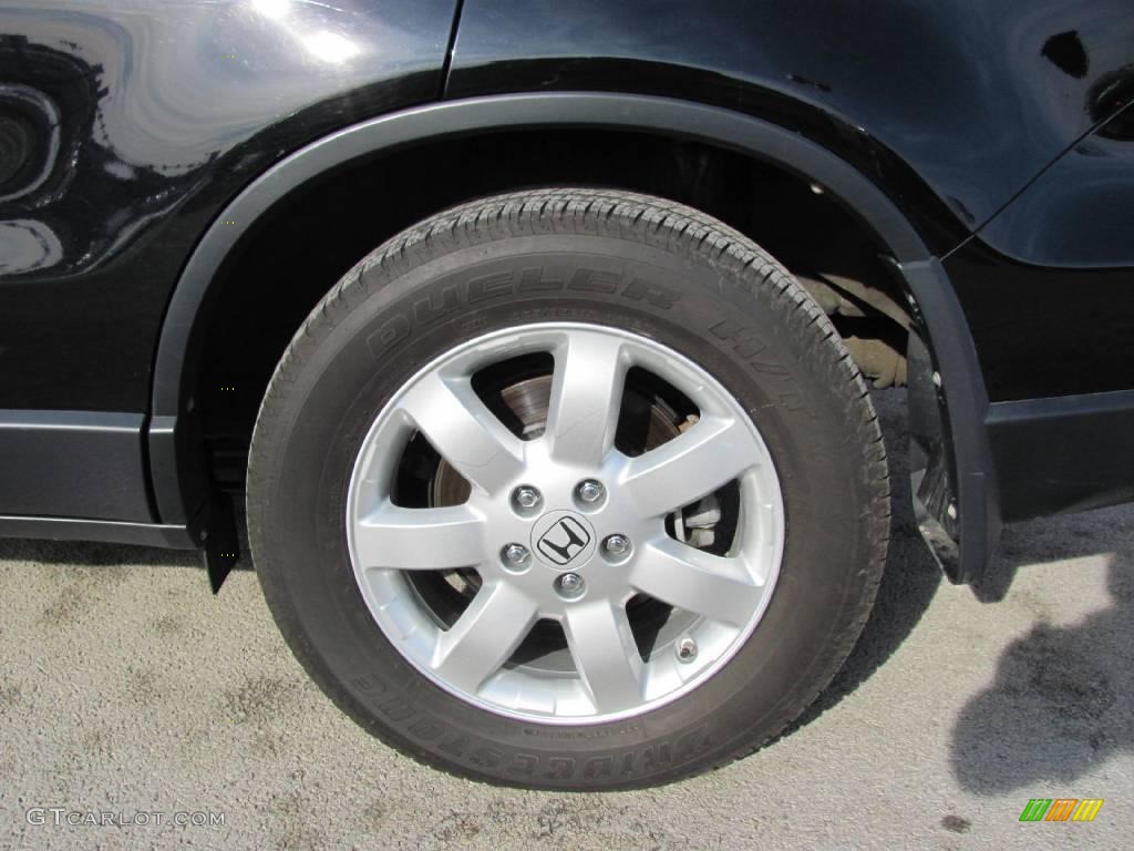 2008 CR-V EX 4WD - Nighthawk Black Pearl / Black photo #4