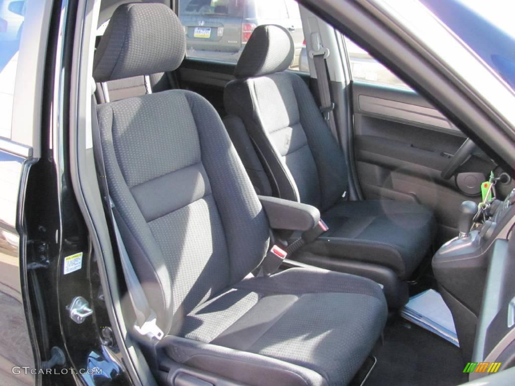 2008 CR-V EX 4WD - Nighthawk Black Pearl / Black photo #8