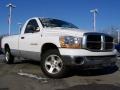 2006 Bright White Dodge Ram 1500 SLT Regular Cab  photo #1