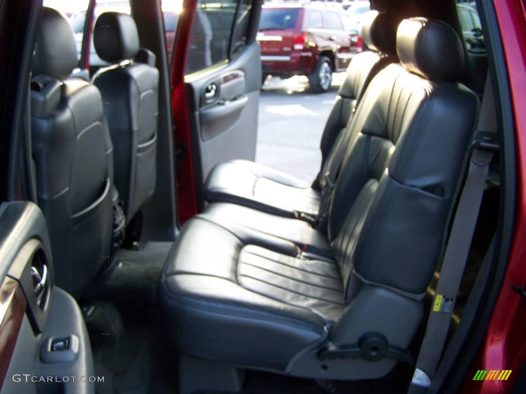 2002 Envoy XL SLT 4x4 - Magnetic Red Metallic / Dark Pewter photo #13