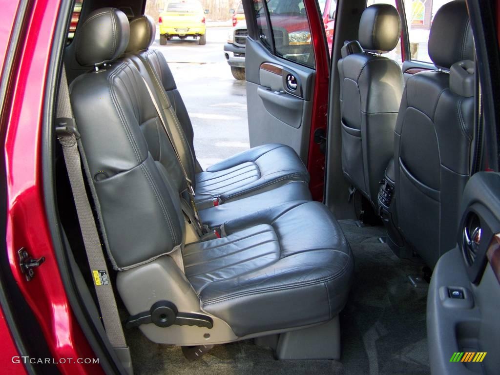 2002 Envoy XL SLT 4x4 - Magnetic Red Metallic / Dark Pewter photo #15
