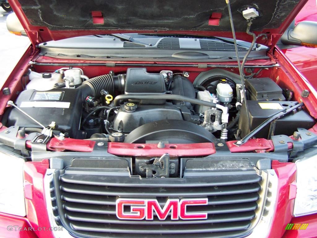 2002 Envoy XL SLT 4x4 - Magnetic Red Metallic / Dark Pewter photo #20