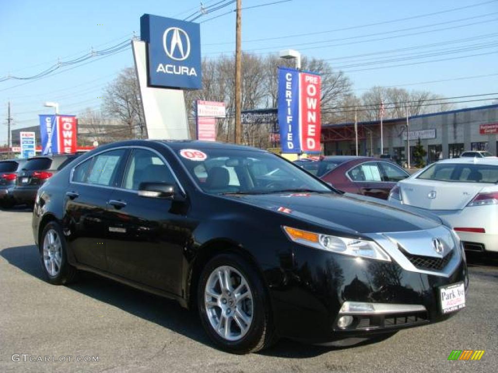 Crystal Black Pearl Acura TL