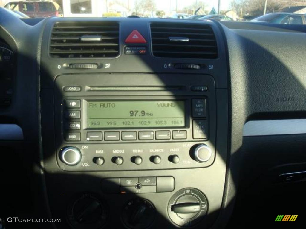 2006 Jetta 2.5 Sedan - Shadow Blue Metallic / Anthracite Black photo #7