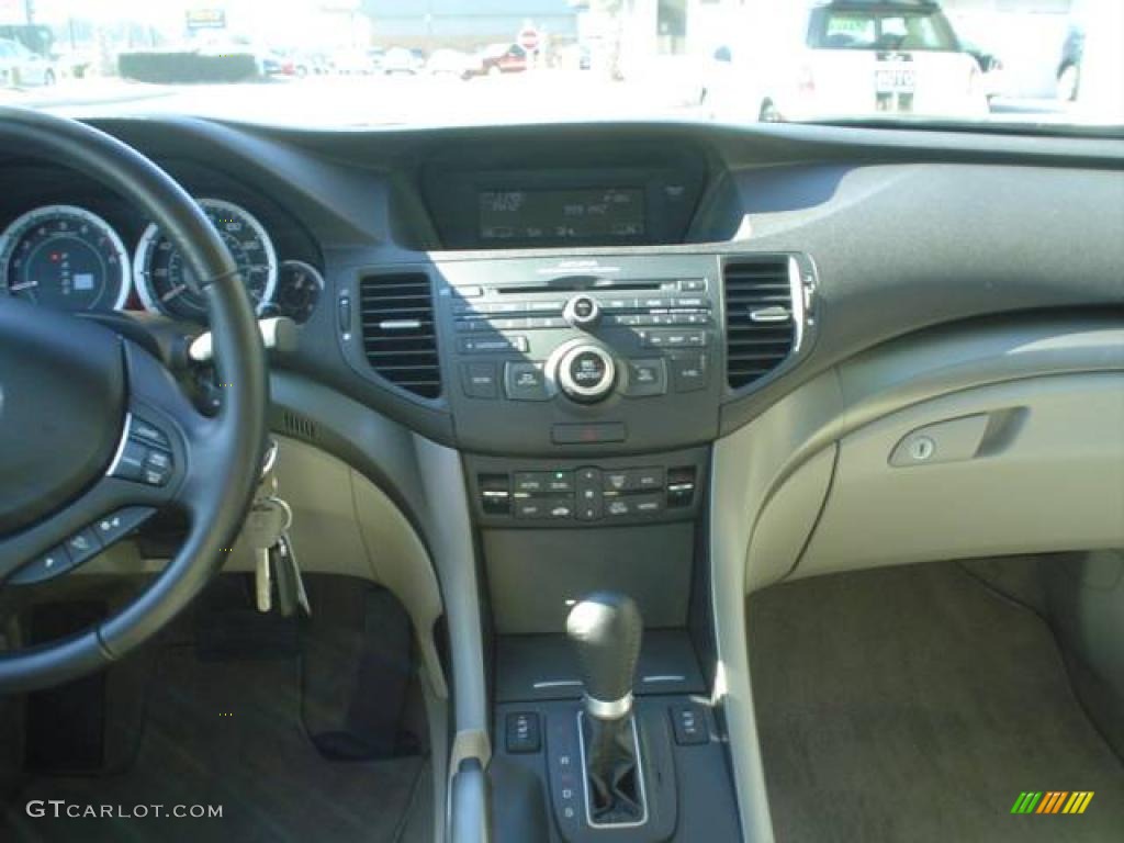 2009 TSX Sedan - Polished Metal Metallic / Parchment photo #8