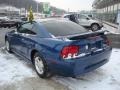 2000 Atlantic Blue Metallic Ford Mustang V6 Coupe  photo #2