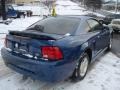 2000 Atlantic Blue Metallic Ford Mustang V6 Coupe  photo #4