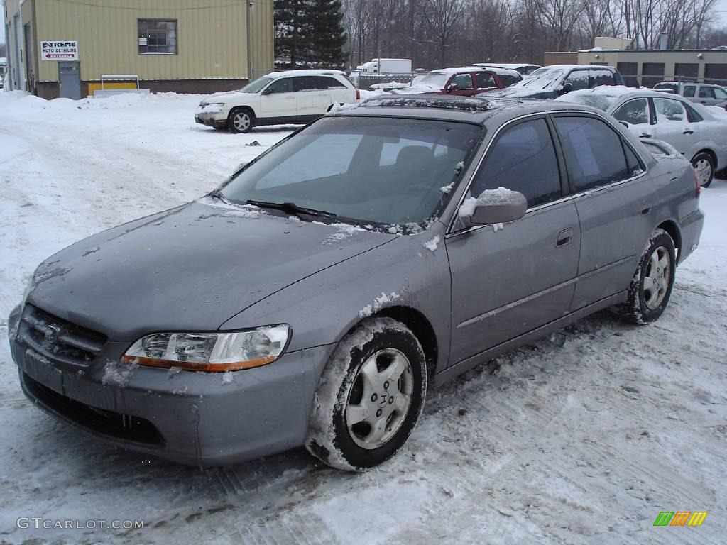 2000 Accord EX Sedan - Signet Silver Metallic / Quartz photo #1