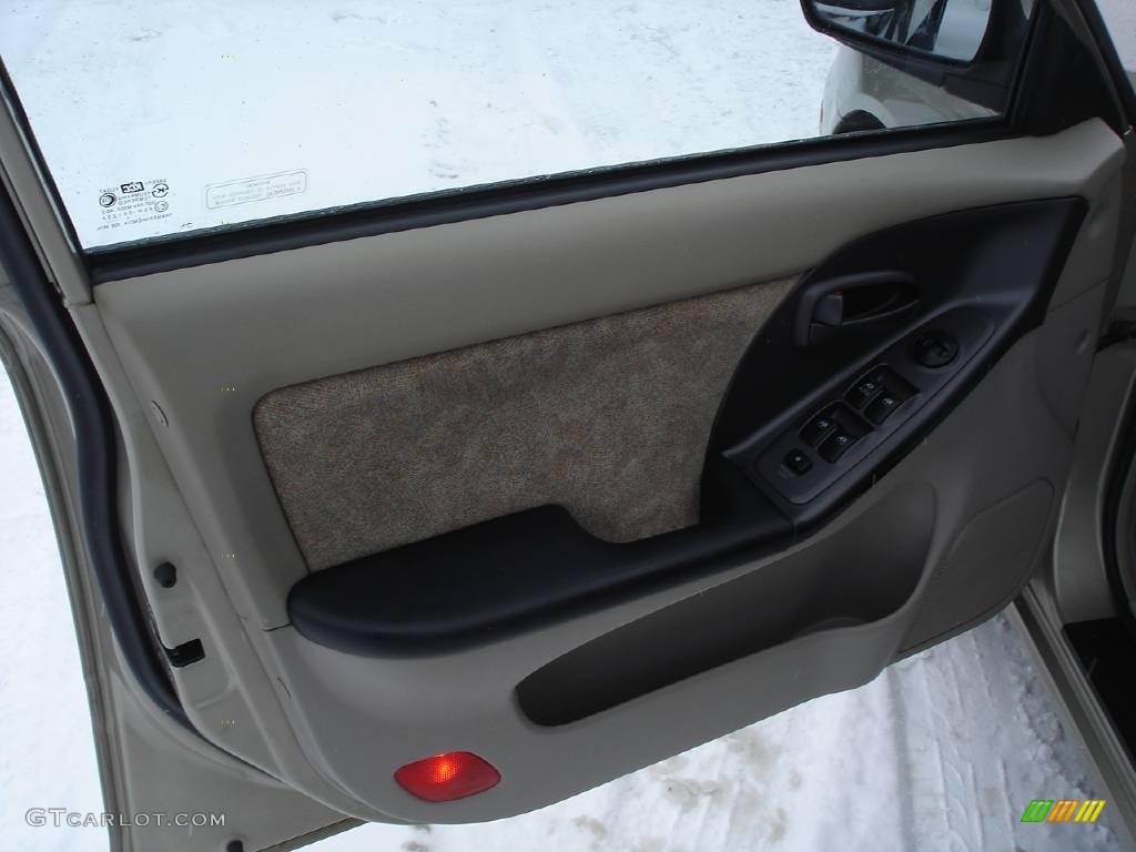 2001 Elantra GLS - Champagne / Beige photo #11
