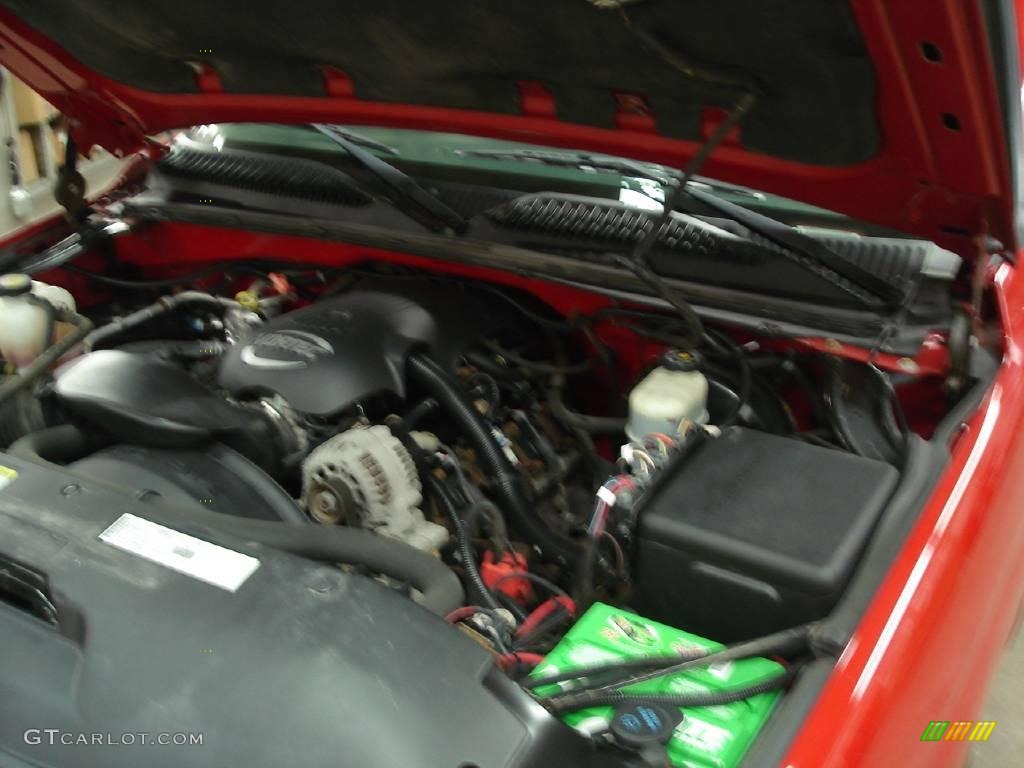 2001 Silverado 1500 Regular Cab 4x4 - Victory Red / Graphite photo #30