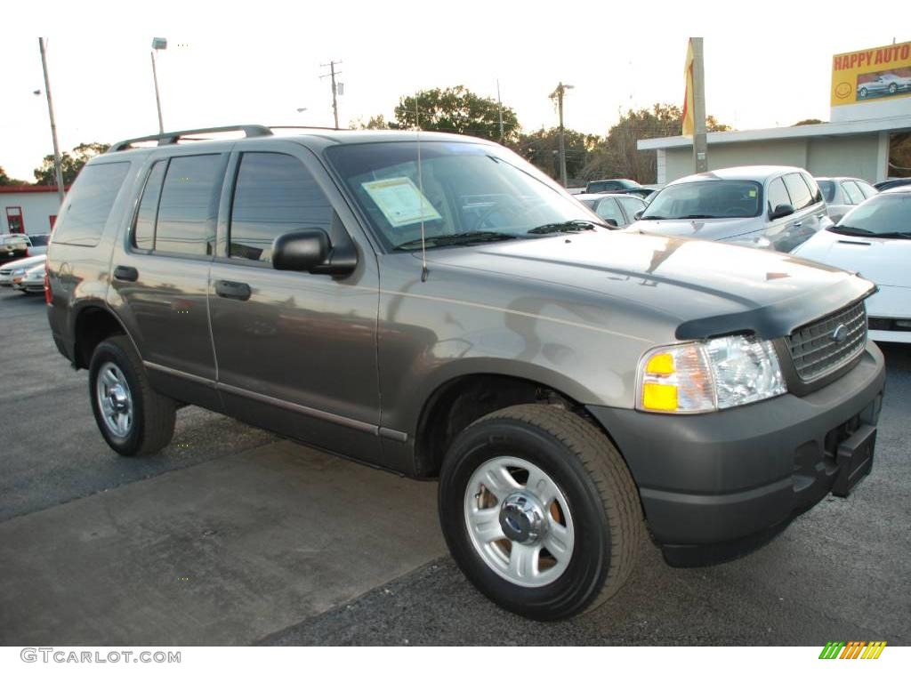 2003 Explorer XLS - Harvest Gold Metallic / Medium Parchment Beige photo #4