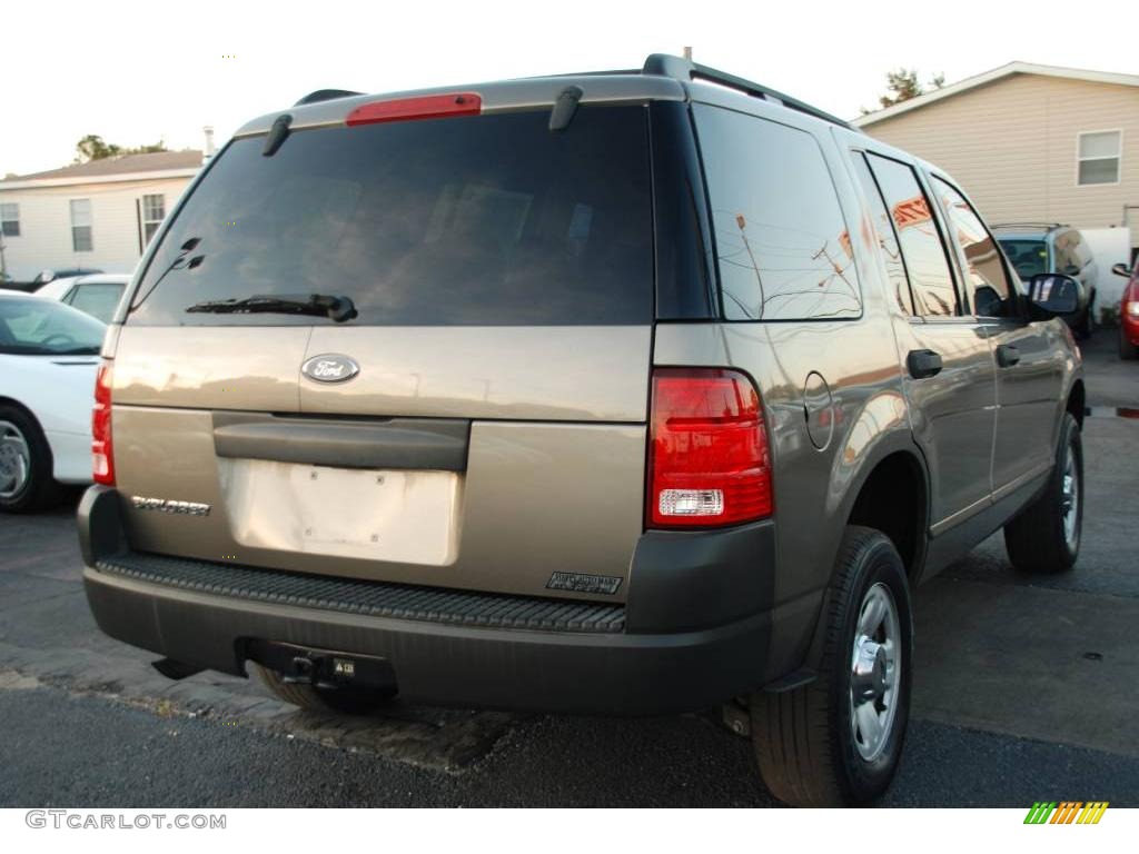 2003 Explorer XLS - Harvest Gold Metallic / Medium Parchment Beige photo #6