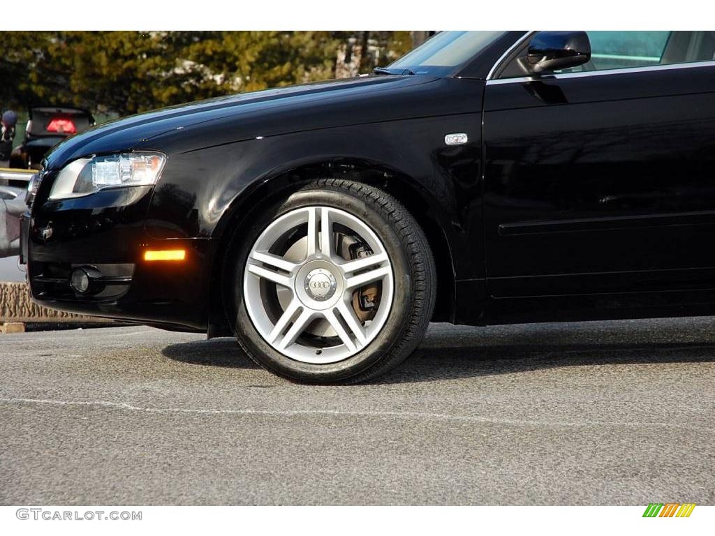 2007 A4 2.0T quattro Avant - Brilliant Black / Beige photo #3