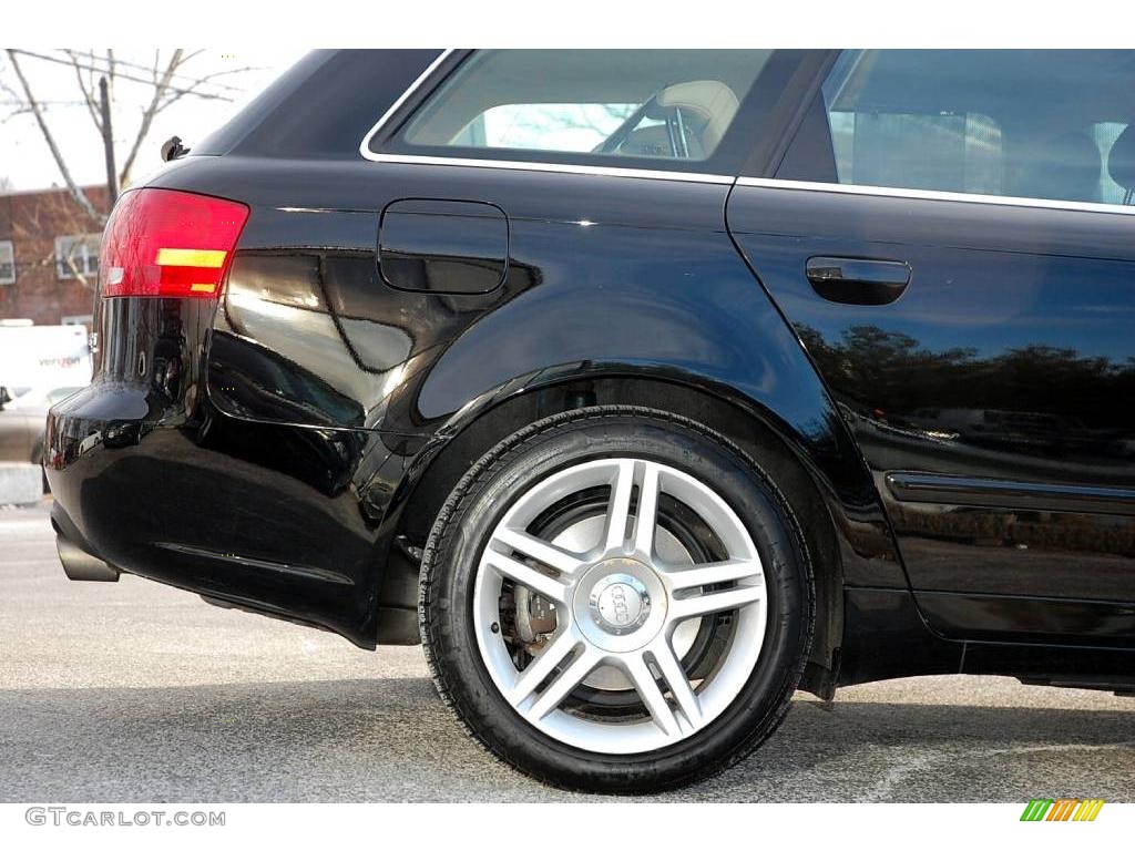 2007 A4 2.0T quattro Avant - Brilliant Black / Beige photo #6