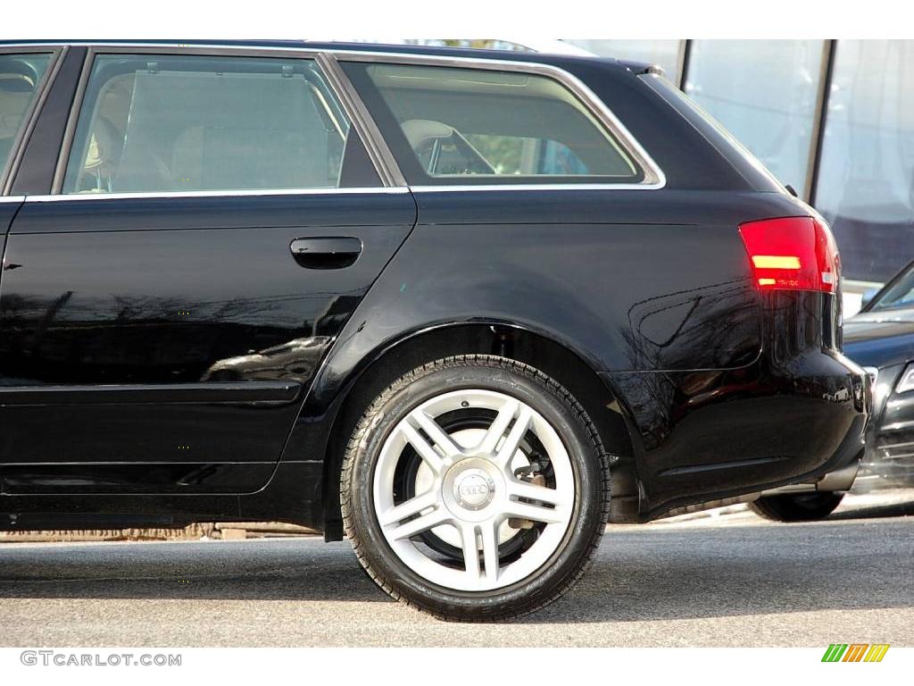 2007 A4 2.0T quattro Avant - Brilliant Black / Beige photo #12