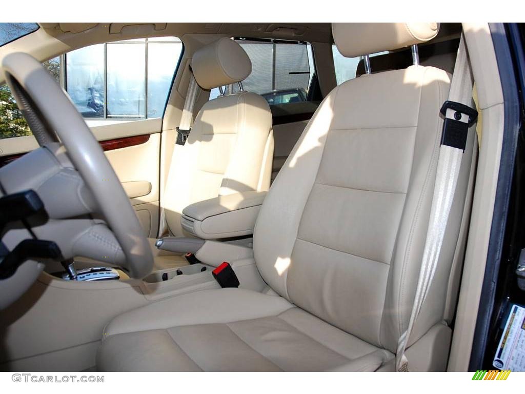 2007 A4 2.0T quattro Avant - Brilliant Black / Beige photo #15